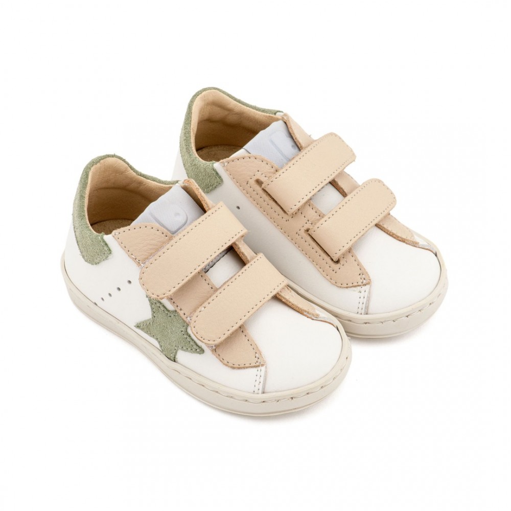 Παπούτσια Babywalker για Αγόρι 5316-1 λευκό-ιβουάρ-μέντα