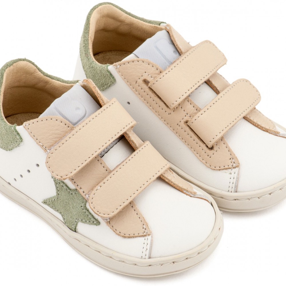 Παπούτσια Babywalker για Αγόρι 5316-1 λευκό-ιβουάρ-μέντα