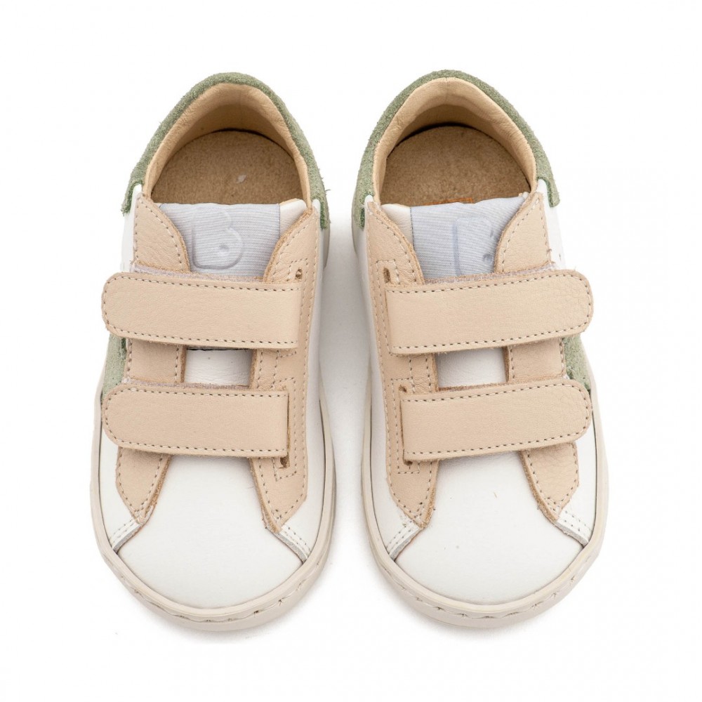 Παπούτσια Babywalker για Αγόρι 5316-1 λευκό-ιβουάρ-μέντα