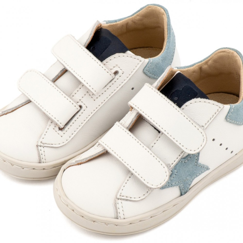 Παπούτσια Babywalker για Αγόρι 5316 λευκό σιέλ