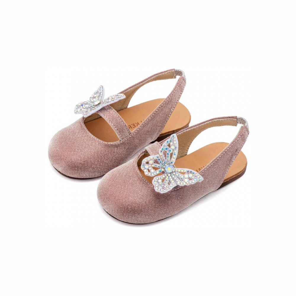 Παπούτσια Babywalker για Κορίτσι 5881-1 ροζ αντικέ