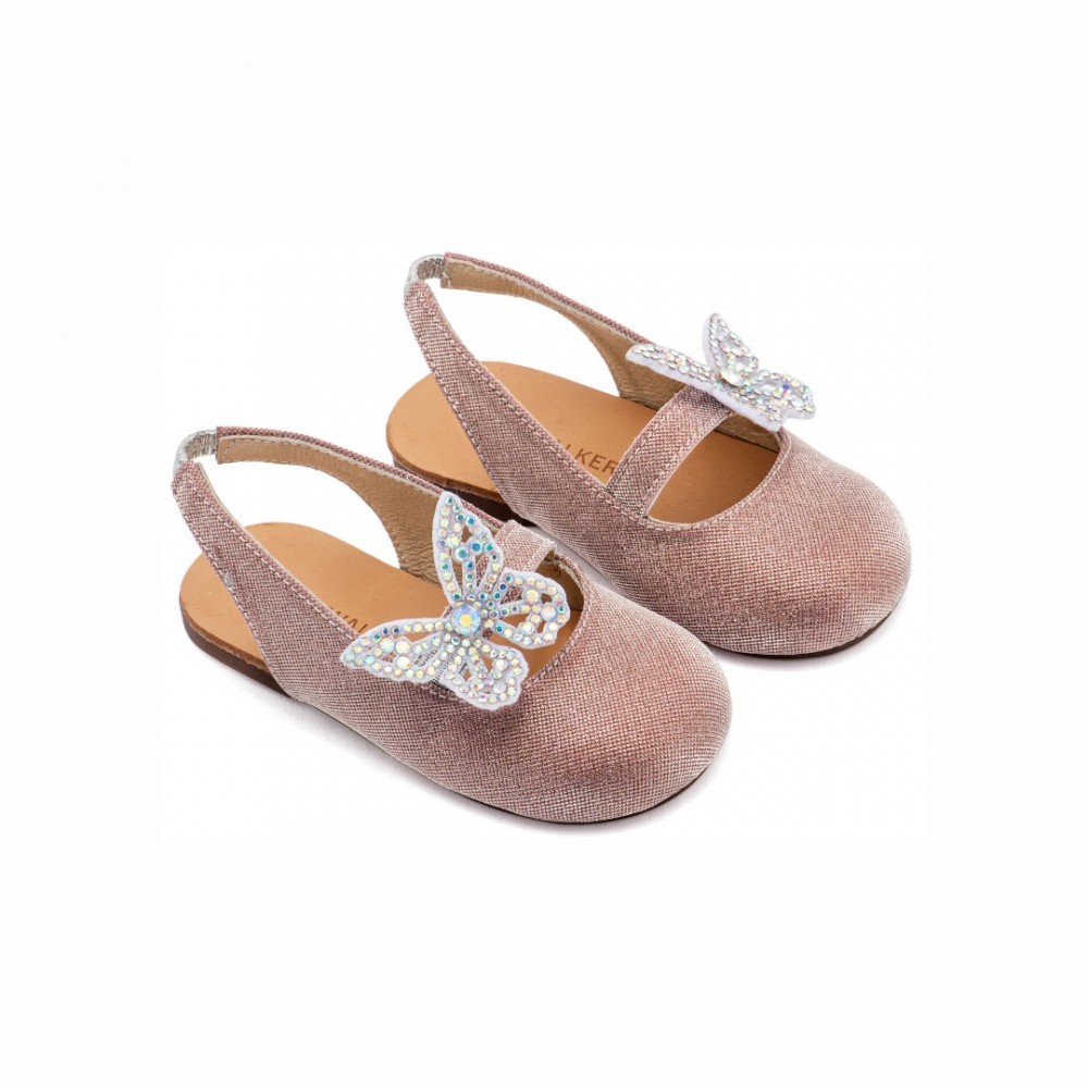 Παπούτσια Babywalker για Κορίτσι 5881-1 ροζ αντικέ