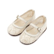 Παπούτσια Babywalker για Κορίτσι 5897 ιβουάρ δαντέλα