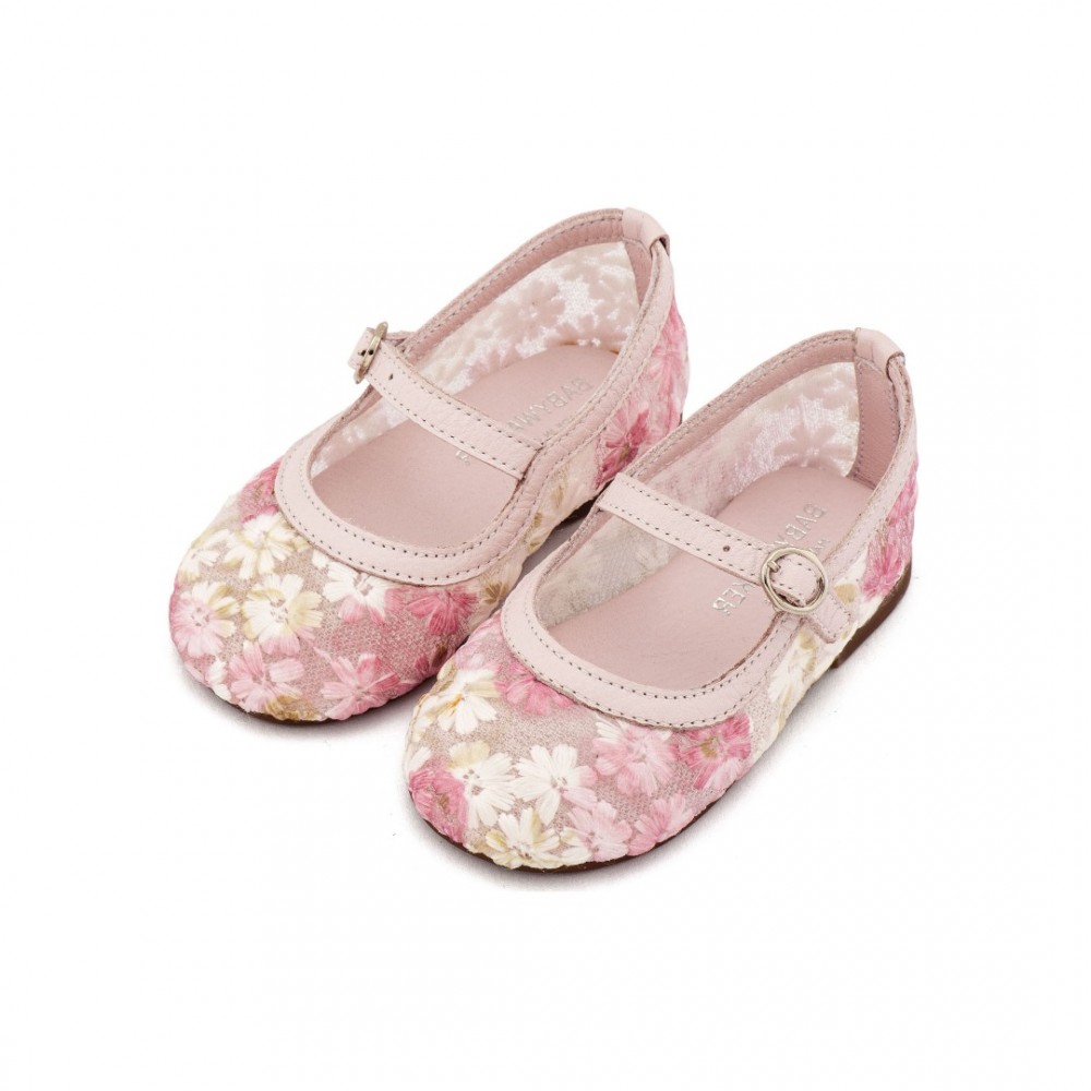 Παπούτσια Babywalker για Κορίτσι 5897-1 ροζ φλοράλ