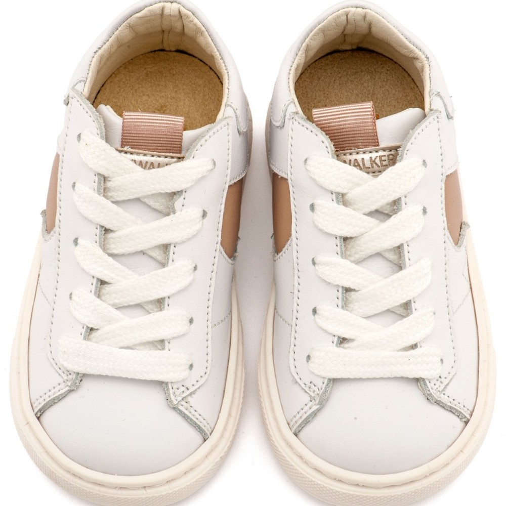 Παπούτσια Babywalker για Αγόρι 8001 λευκό μπεζ