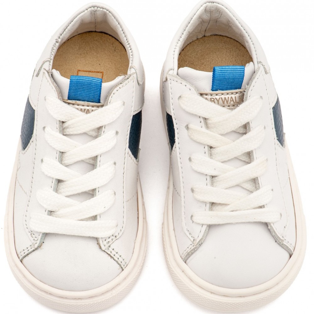 Παπούτσια Babywalker για Αγόρι 8001 λευκό μπλε