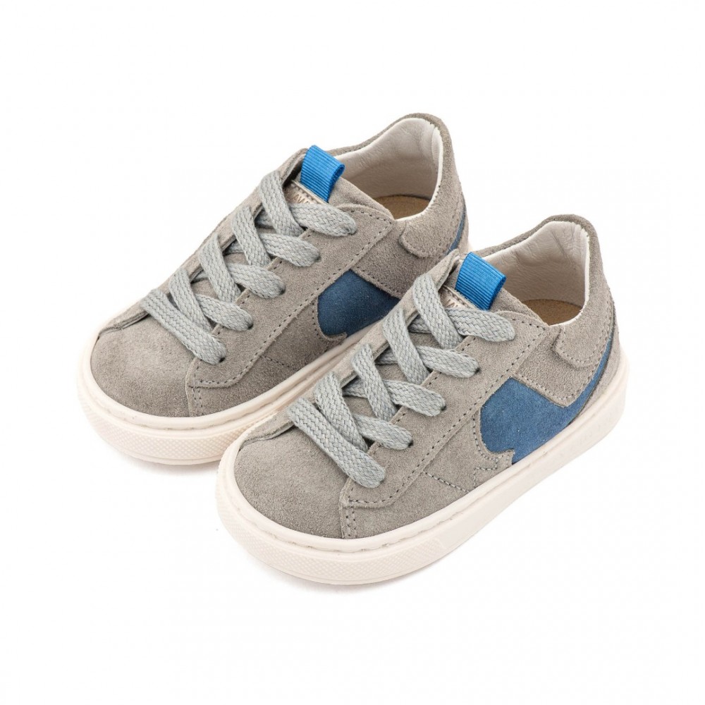 Παπούτσια Babywalker για Αγόρι 8002 γκρι μπλε ρουά