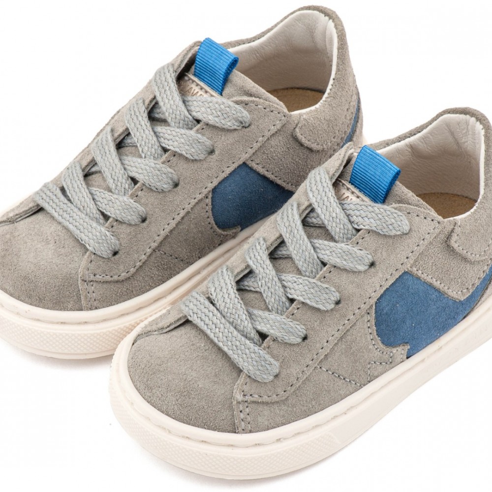 Παπούτσια Babywalker για Αγόρι 8002 γκρι μπλε ρουά