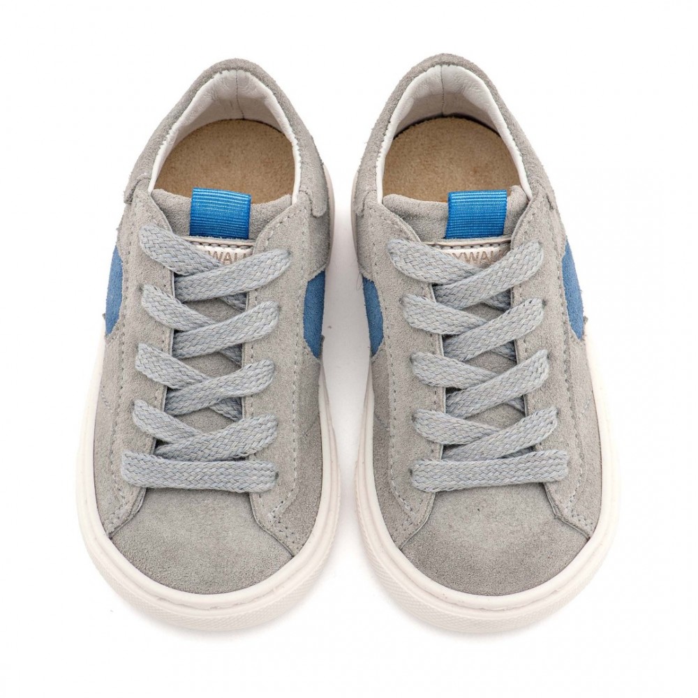 Παπούτσια Babywalker για Αγόρι 8002 γκρι μπλε ρουά