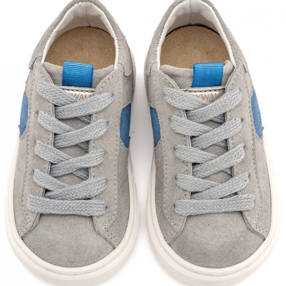 Παπούτσια Babywalker για Αγόρι 8002 γκρι μπλε ρουά