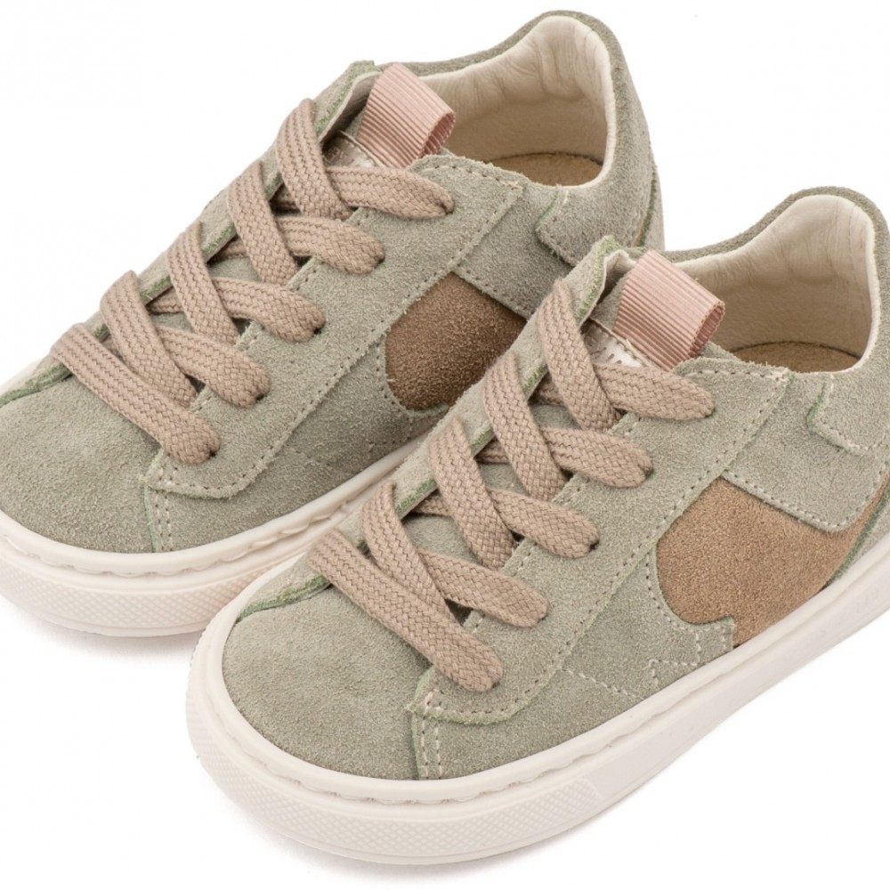 Παπούτσια Babywalker για Αγόρι 8002-2 μέντα μπεζ