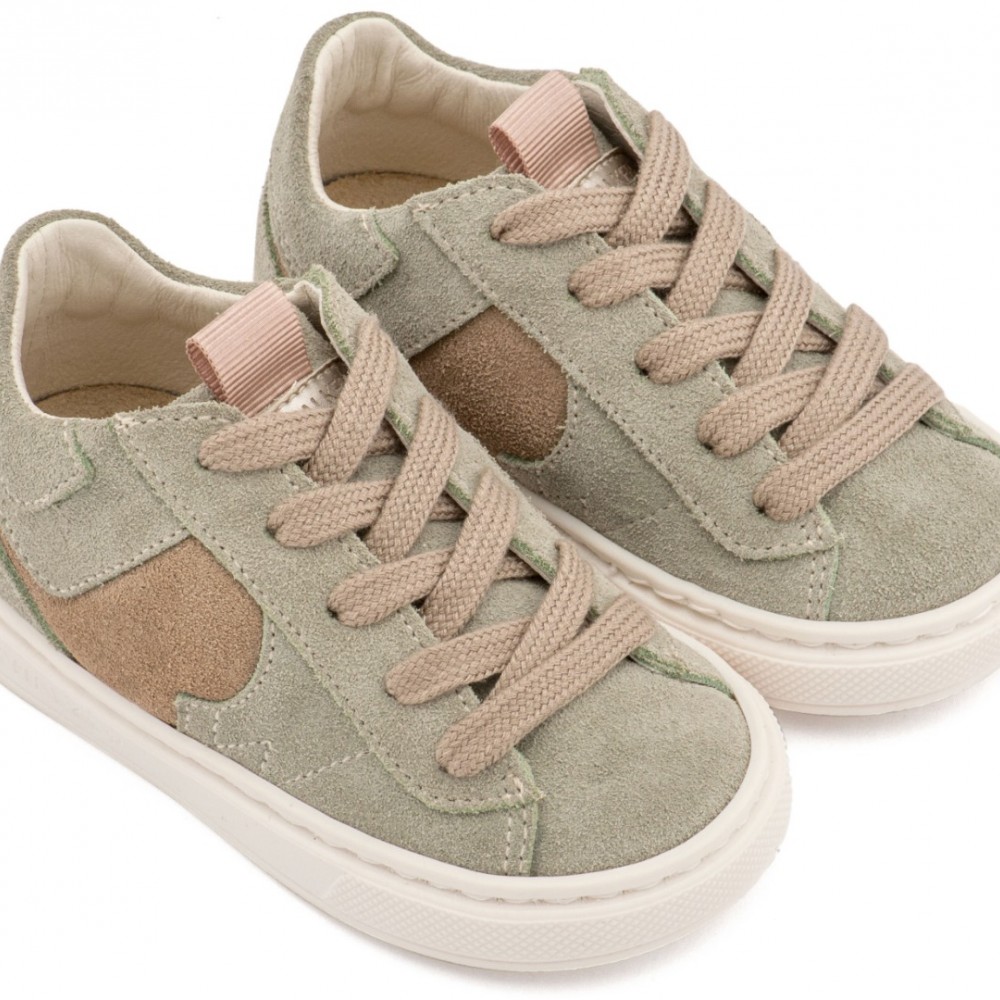 Παπούτσια Babywalker για Αγόρι 8002-2 μέντα μπεζ