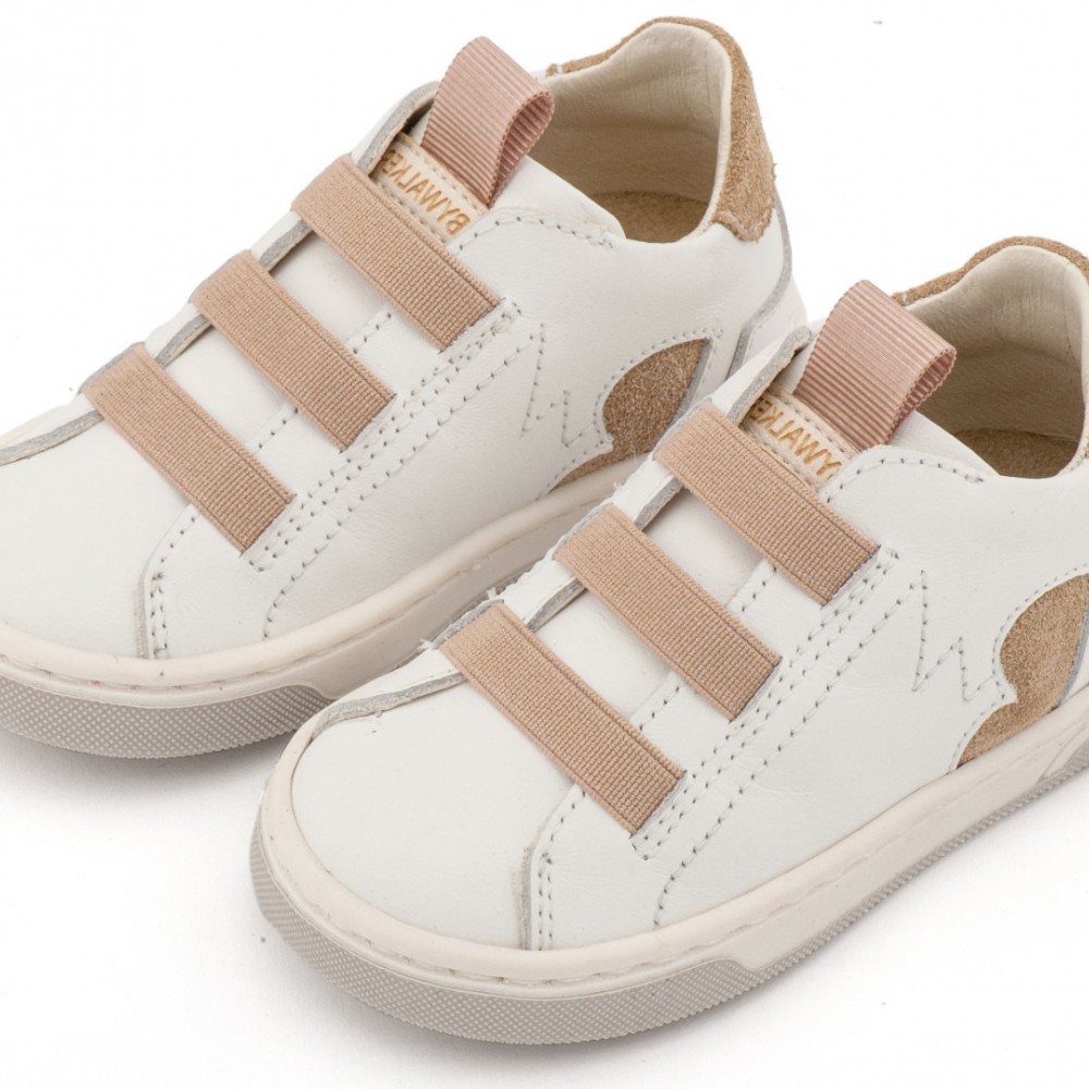 Παπούτσια Babywalker για Αγόρι 8005-1 λευκό μπεζ