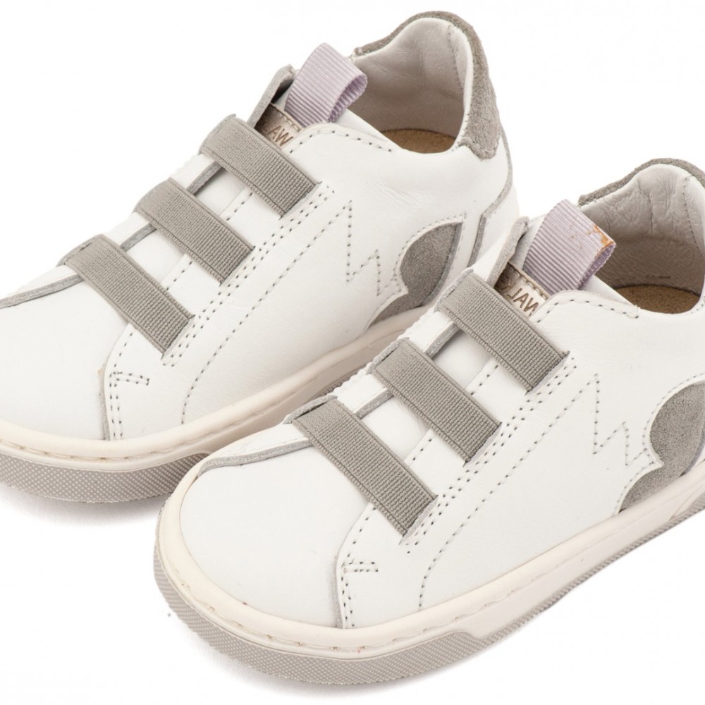 Παπούτσια Babywalker για Αγόρι 8005 λευκό γκρι