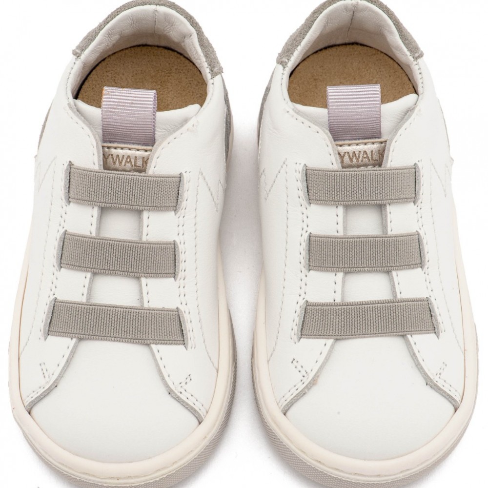 Παπούτσια Babywalker για Αγόρι 8005 λευκό γκρι