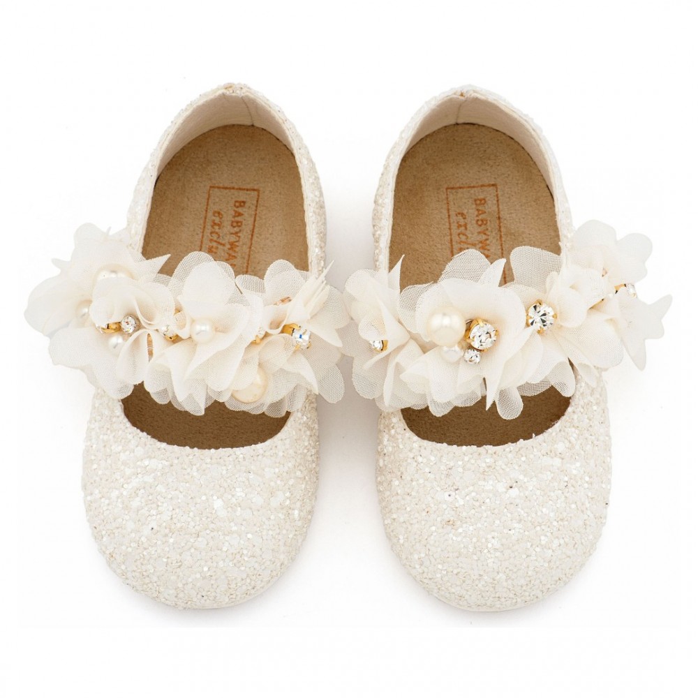 Παπούτσια Babywalker για Κορίτσι 6118-1 ιβουάρ