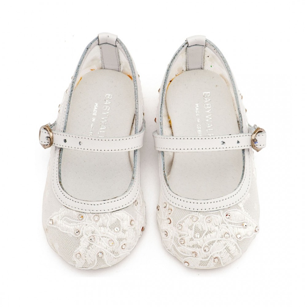 Παπούτσια Babywalker για Κορίτσι 6128 λευκό