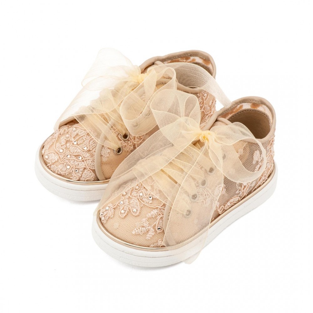 Παπούτσια Babywalker για Κορίτσι 6129 μπεζ