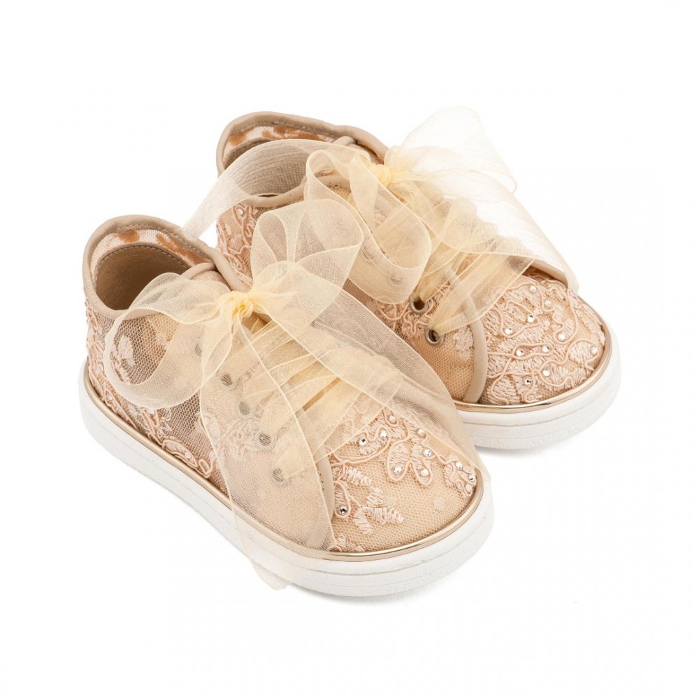Παπούτσια Babywalker για Κορίτσι 6129 μπεζ