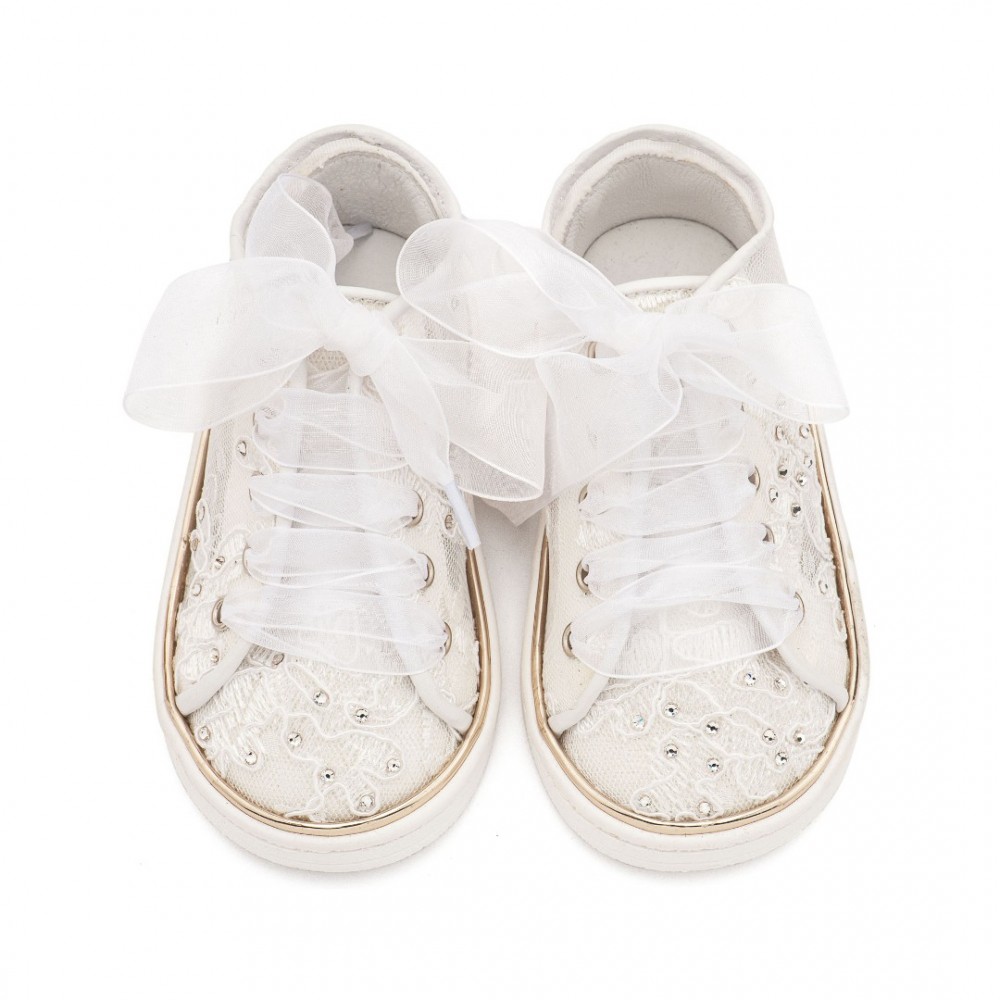 Παπούτσια Babywalker για Κορίτσι 6129-1 λευκό