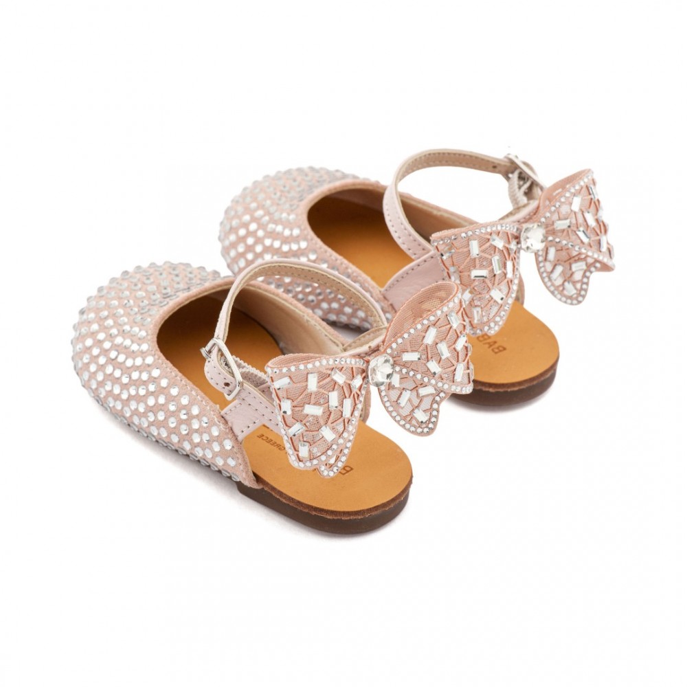 Παπούτσια Babywalker για Κορίτσι 6132-2 ροζ αντικέ