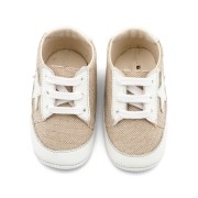 Παπούτσια Babywalker για Αγόρι 1135 μπεζ-λευκό