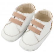 Παπούτσια Babywalker για Αγόρι 1137 λευκό-μπεζ