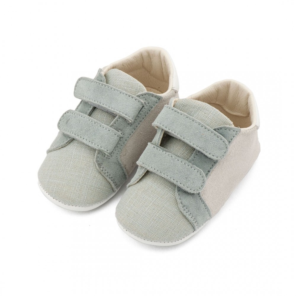 Παπούτσια Babywalker για Αγόρι 1138 λευκό-μίνεραλ