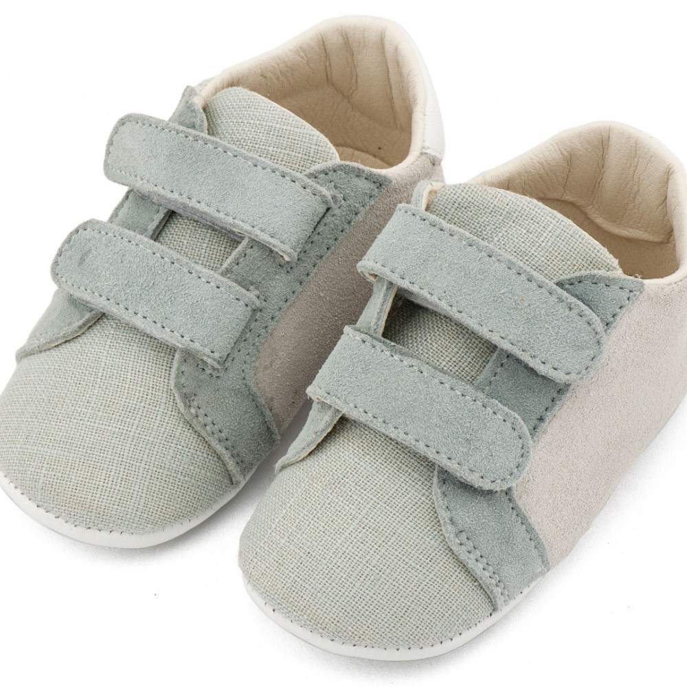 Παπούτσια Babywalker για Αγόρι 1138 λευκό-μίνεραλ