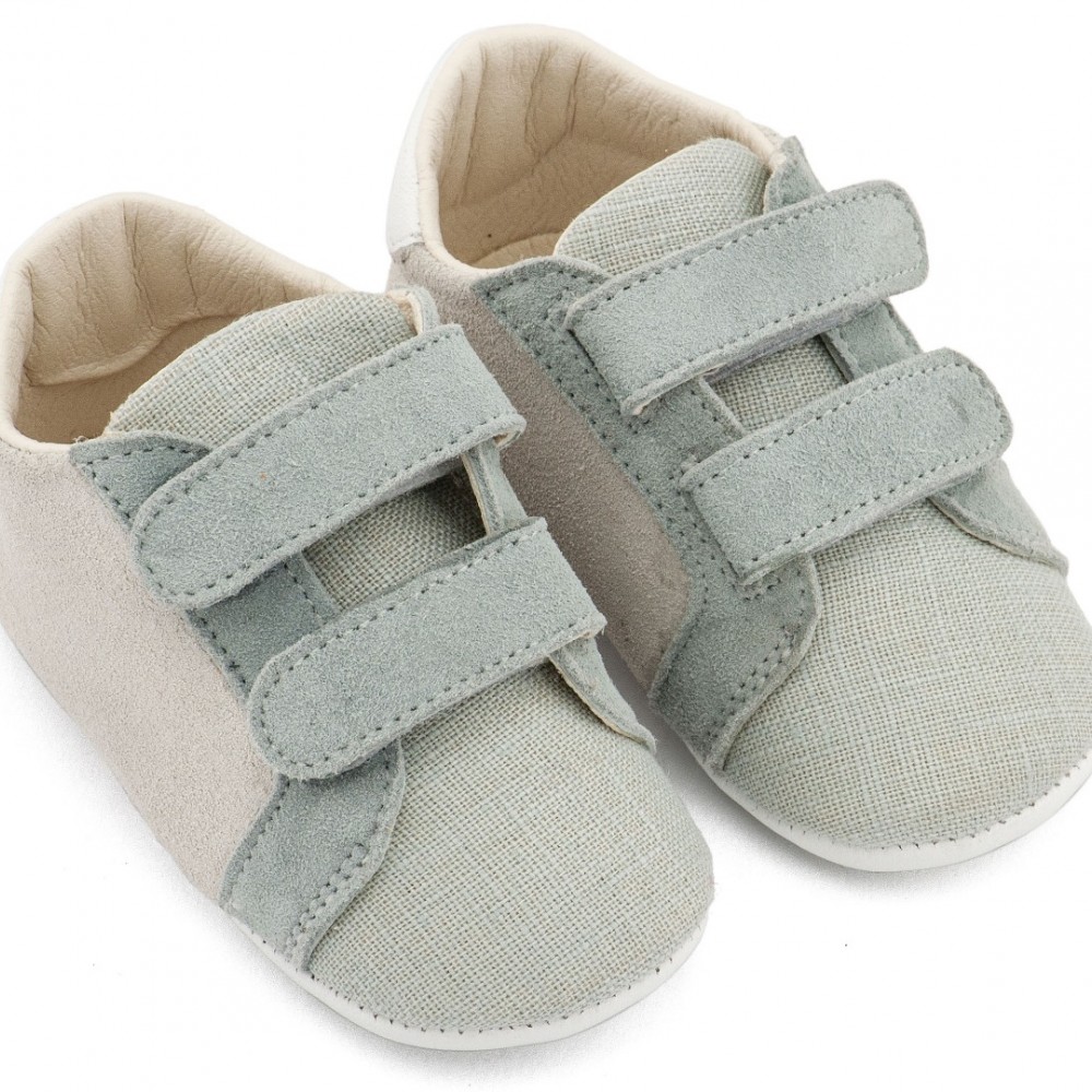 Παπούτσια Babywalker για Αγόρι 1138 λευκό-μίνεραλ