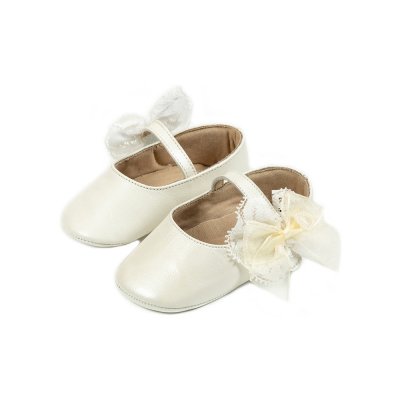 Παπούτσια Babywalker ιβουάρ για Κορίτσι- 1555-1