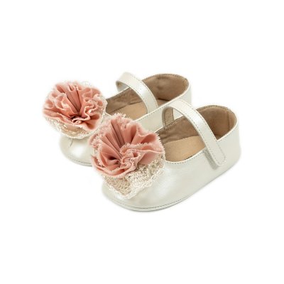 Παπούτσια Babywalker ροζ-ιβουάρ για Κορίτσι - 1609-1