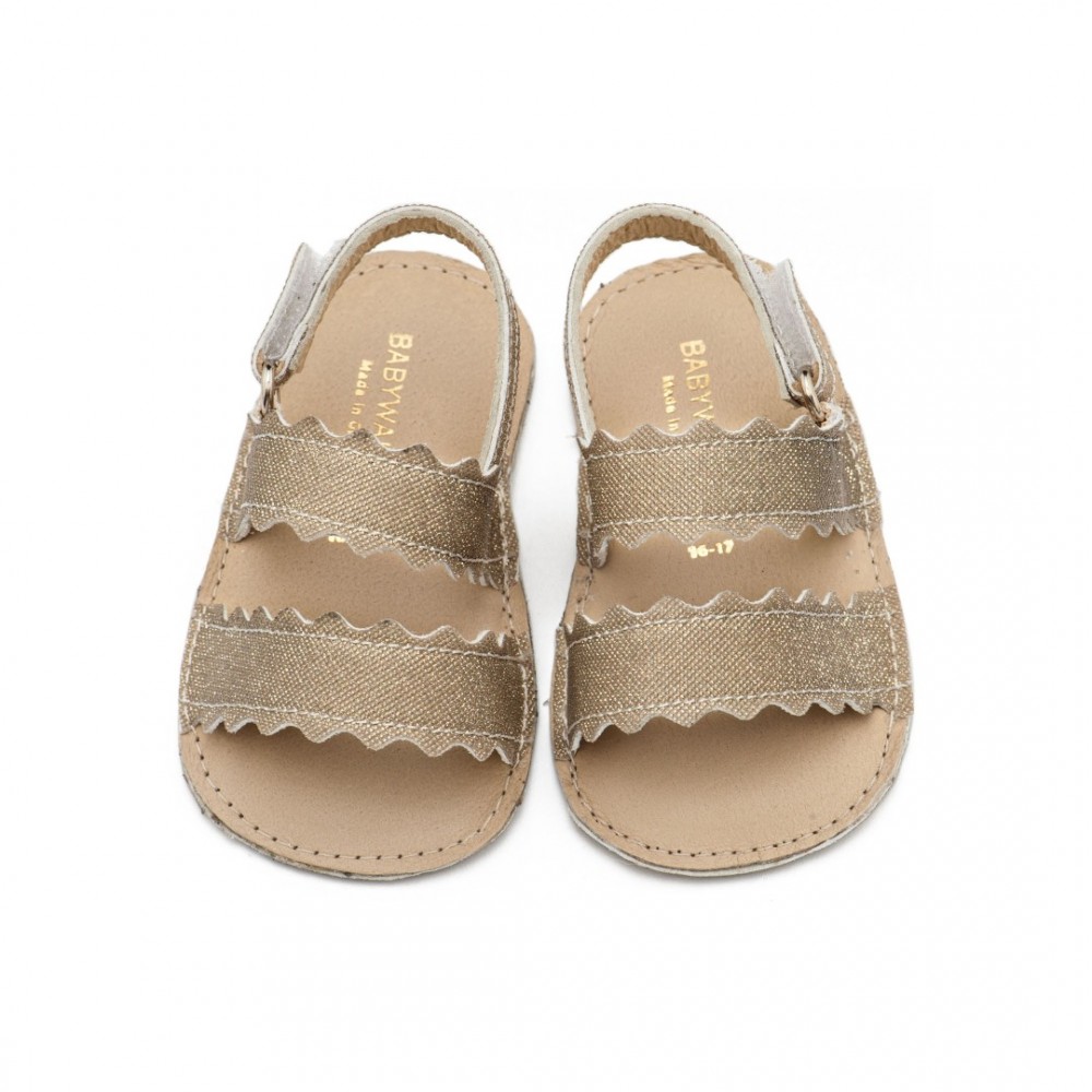 Παπούτσια Babywalker για Κορίτσι 1659-1 πλατίνα