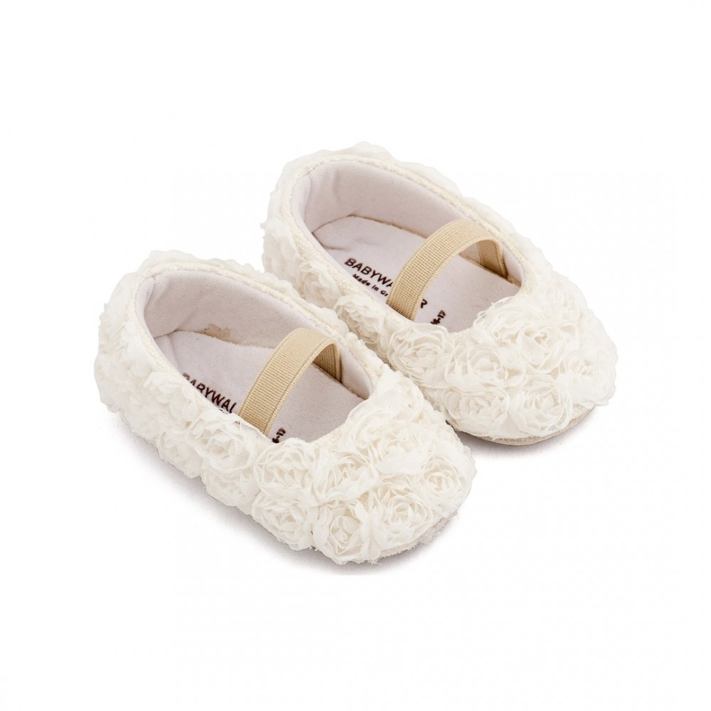 Παπούτσια Babywalker για Κορίτσι 1660-1 λευκό