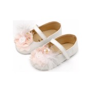 Παπούτσια Babywalker για Κορίτσι 1663-1 λευκό ροζ