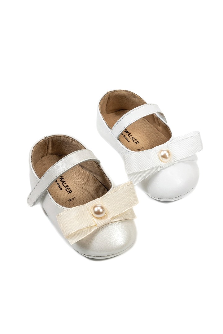 Παπούτσια Babywalker ιβουάρ για Κορίτσι - 1594-1