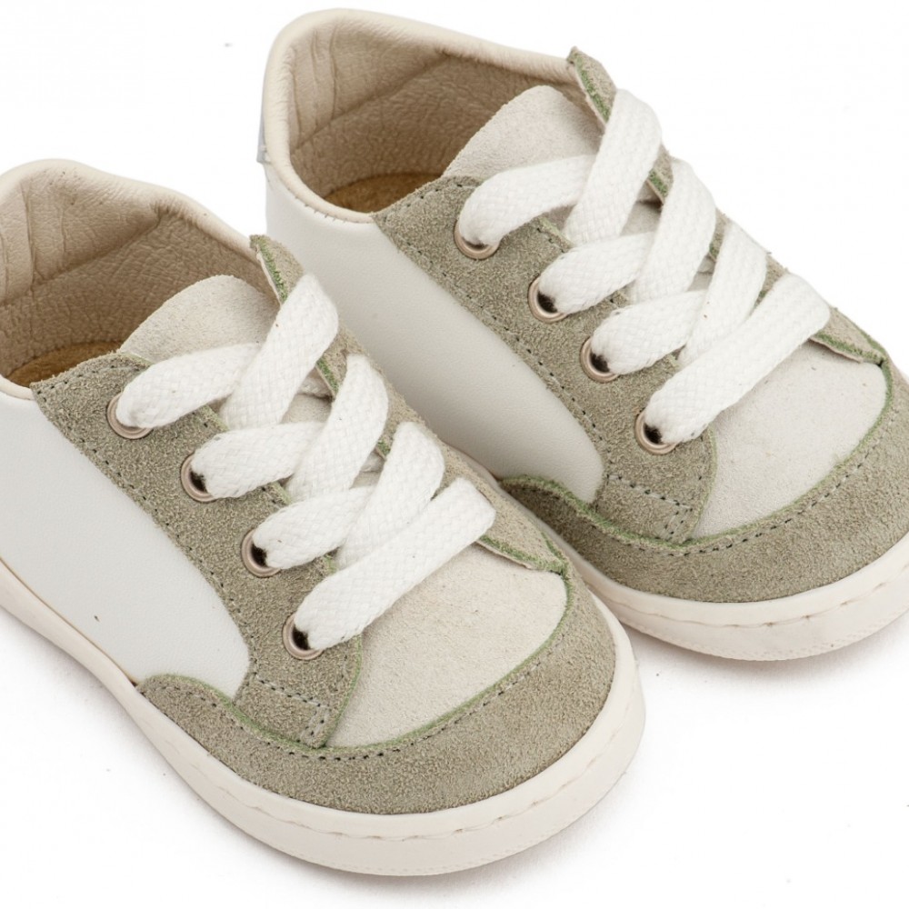 Παπούτσια Babywalker για Αγόρι 2120 λευκό μέντα