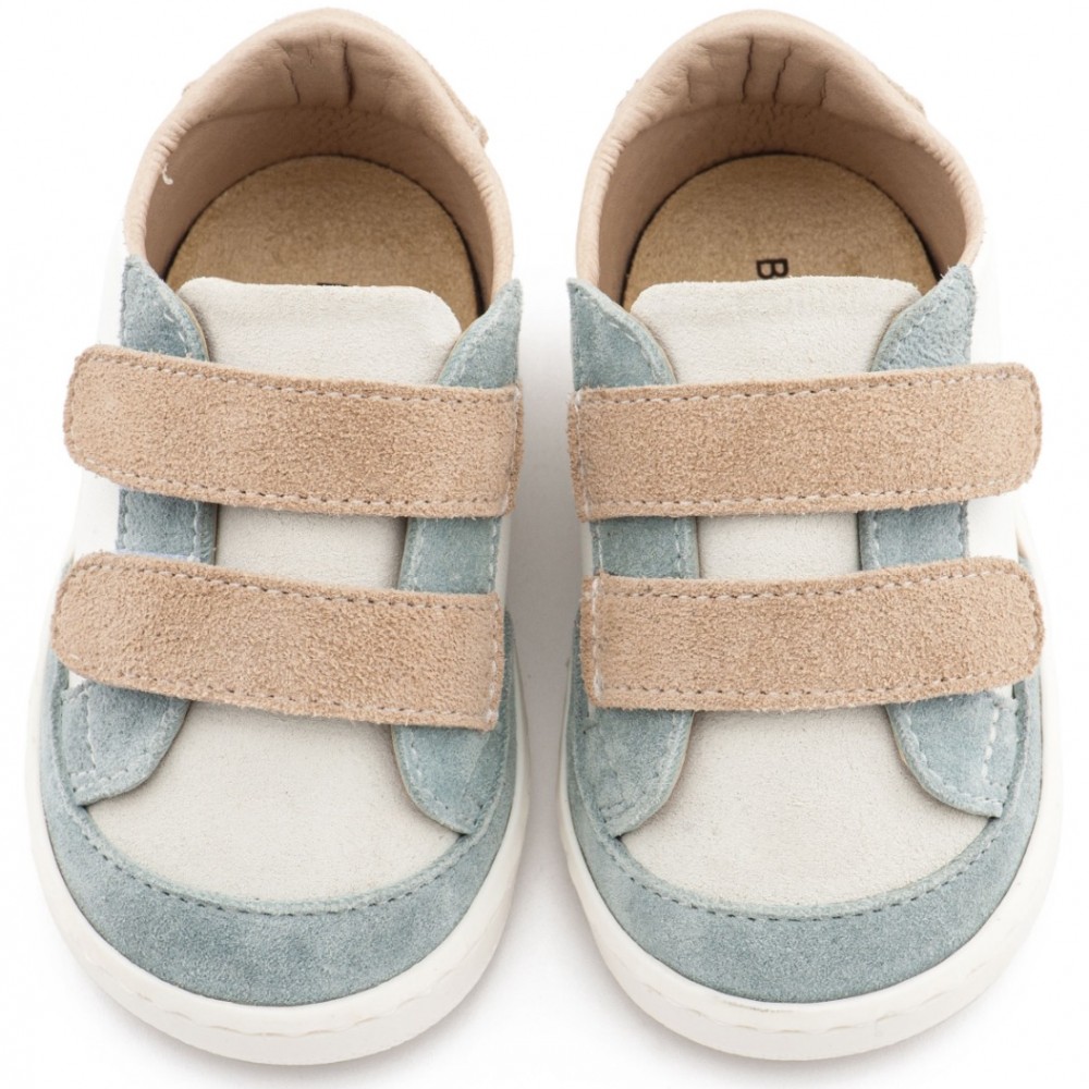 Παπούτσια Babywalker λευκό μίνεραλ μπεζ για Αγόρι 2125