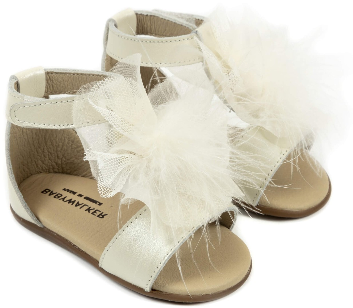 Παπούτσια Babywalker ιβουάρ για Κορίτσι - 2599-1