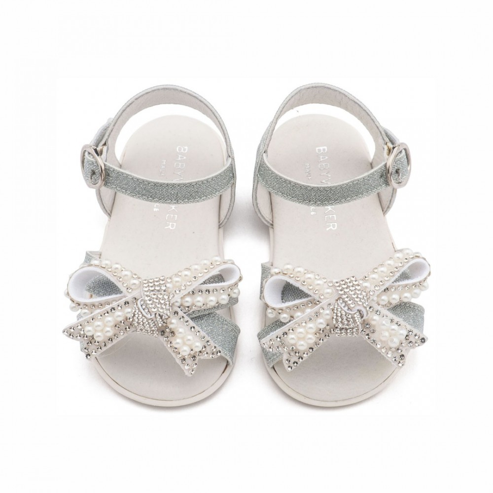Παπούτσια Babywalker για Κορίτσι 2655-1 ασημί