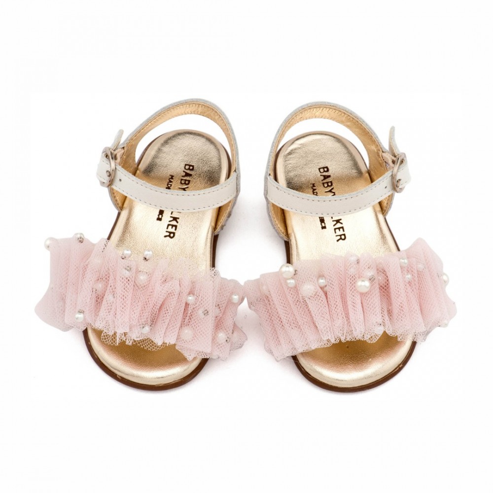 Παπούτσια Babywalker για Κορίτσι 2656 ιβουάρ ροζ