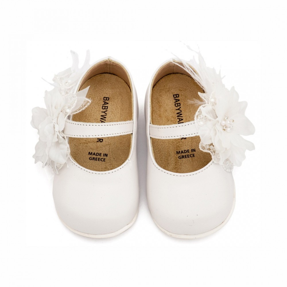 Παπούτσια Babywalker για Κορίτσι 2658-1 λευκό