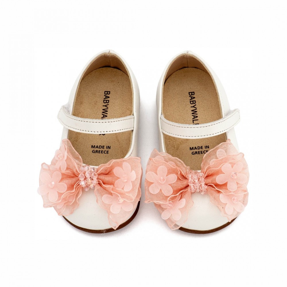 Παπούτσια Babywalker για Κορίτσι 2659-2 ιβουάρ ροζ