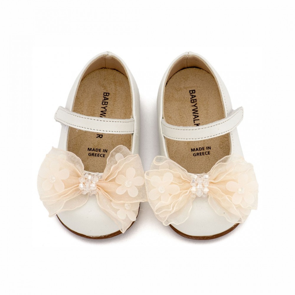Παπούτσια Babywalker για Κορίτσι 2659-1 ιβουάρ