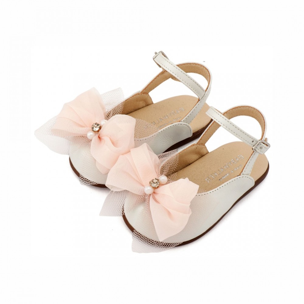 Παπούτσια Babywalker για Κορίτσι 2661-1 ιβουάρ ροζ