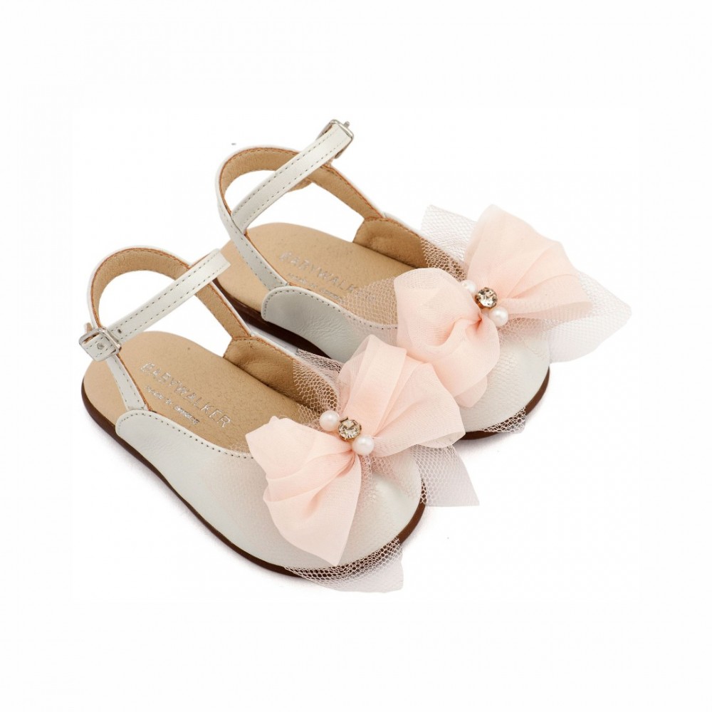 Παπούτσια Babywalker για Κορίτσι 2661-1 ιβουάρ ροζ