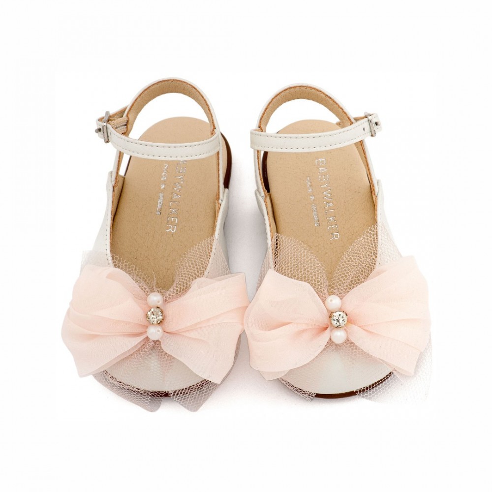 Παπούτσια Babywalker για Κορίτσι 2661-1 ιβουάρ ροζ