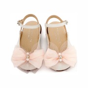 Παπούτσια Babywalker για Κορίτσι 2661-1 ιβουάρ ροζ