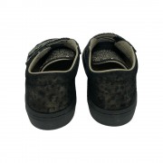 Παπούτσια Babywalker μαύρο - λεοπάρ για Κορίτσι 6071