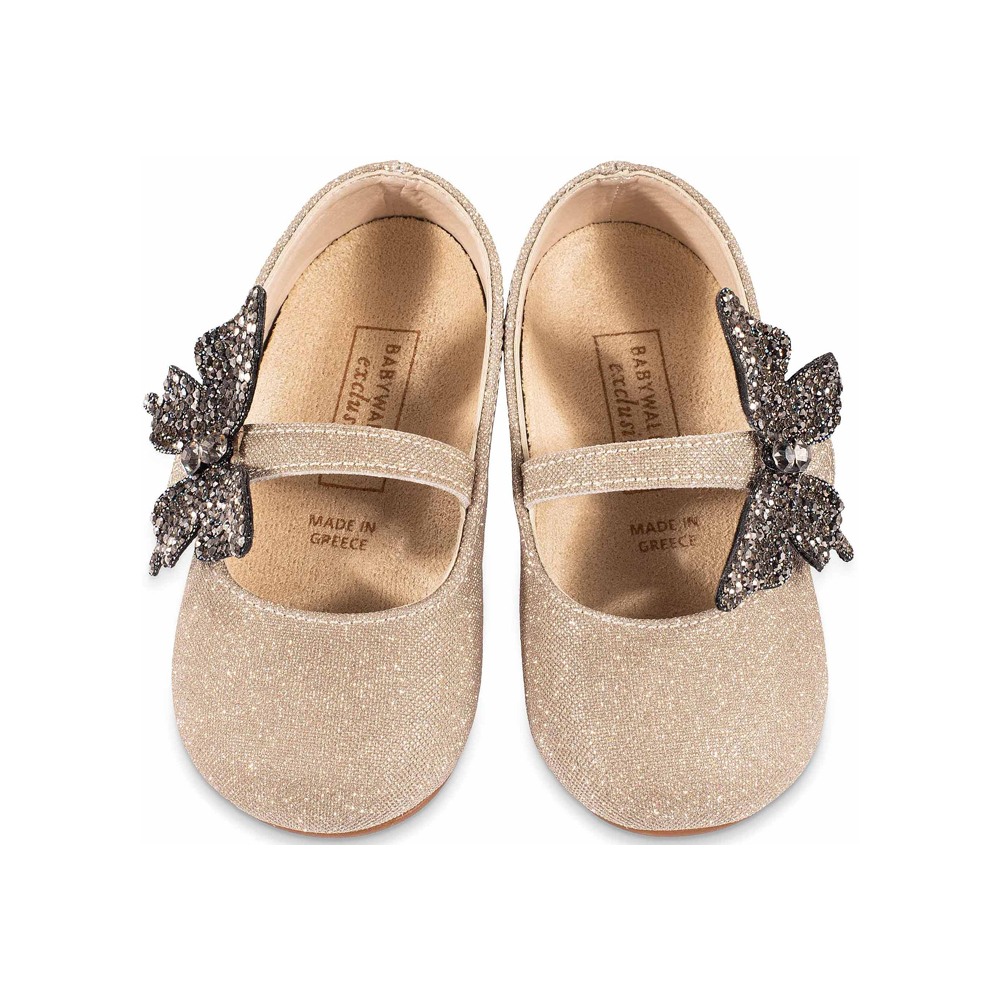 Παπούτσια Babywalker για Κορίτσι 5843-2 πλατίνα